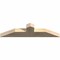 Ekena Millwork Portland Rough Sawn Timber Gable Bracket, Douglas Fir, 48"W x 12"H x 4"D x 6"F, 6/12 Pitch GBW048X12X0406POR00RDF - alternate 2